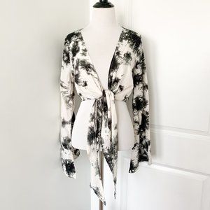 Raga Convertible Flare Sleeve Blouse